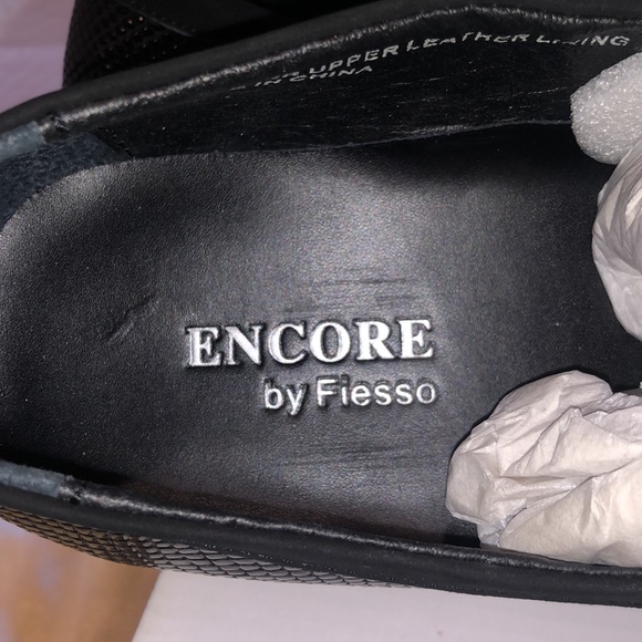 NWB Encore by Fiesso Genuine leather boot sparkle shoes loafer - Picture 7 of 15